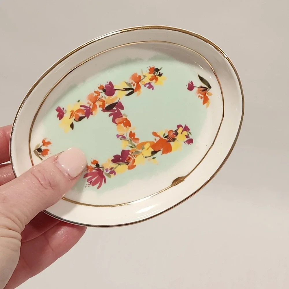 Anthropologie monogram trinket